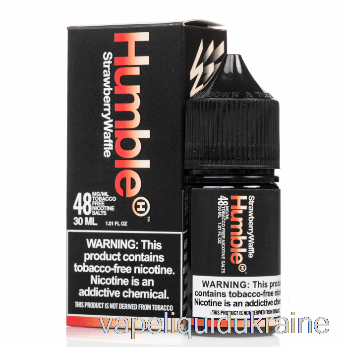 Vape Ukraine Strawberry Waffle - Humble Salts - 30mL 48mg